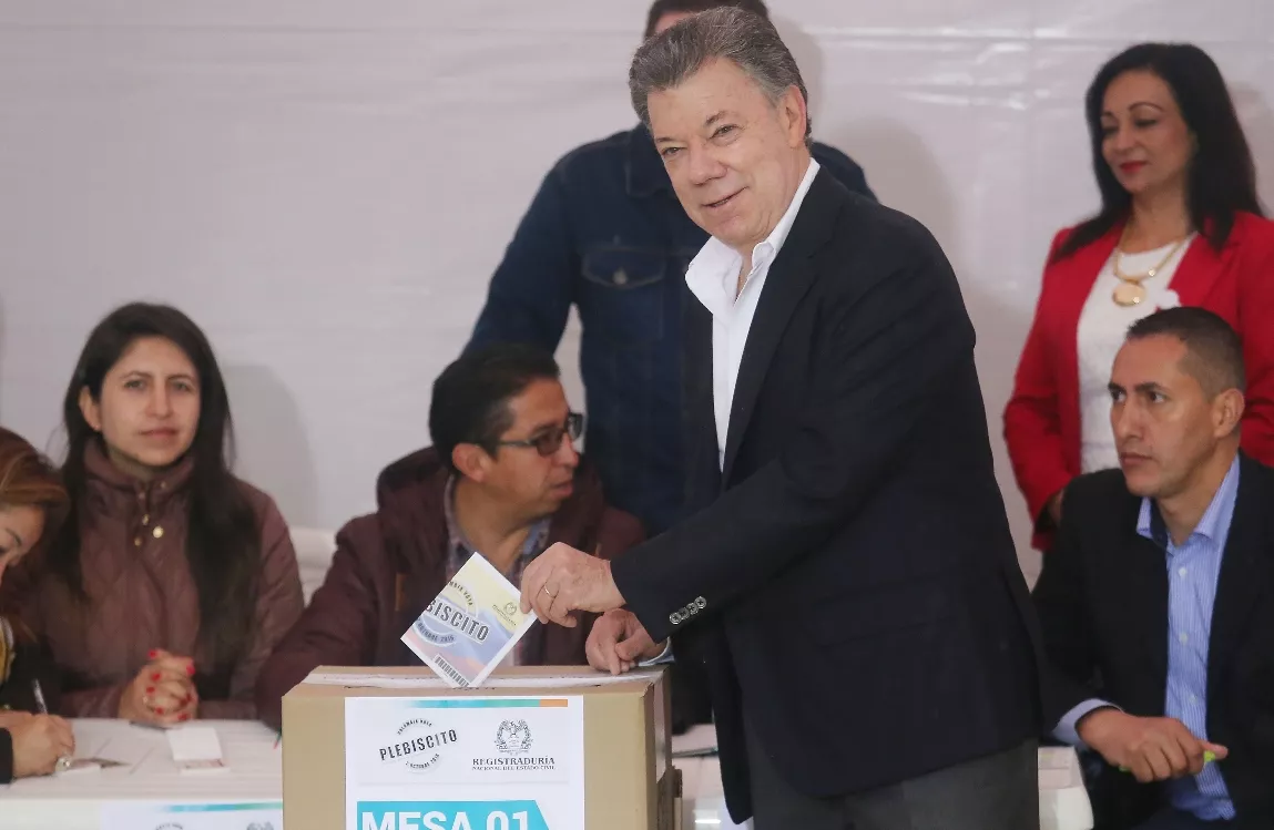 Colombia Votes On Peace Accord With FARC