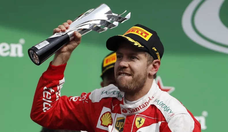F1 FERRARI-VETTEL