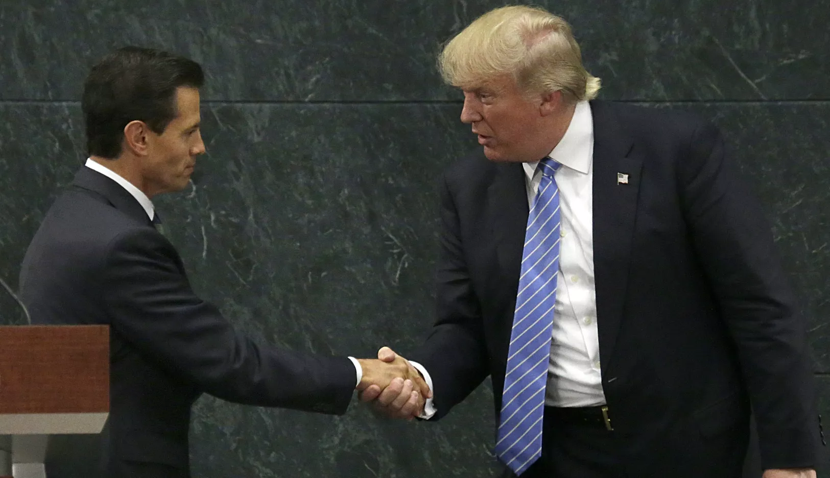 Enrique Pena Nieto, Donald Trump