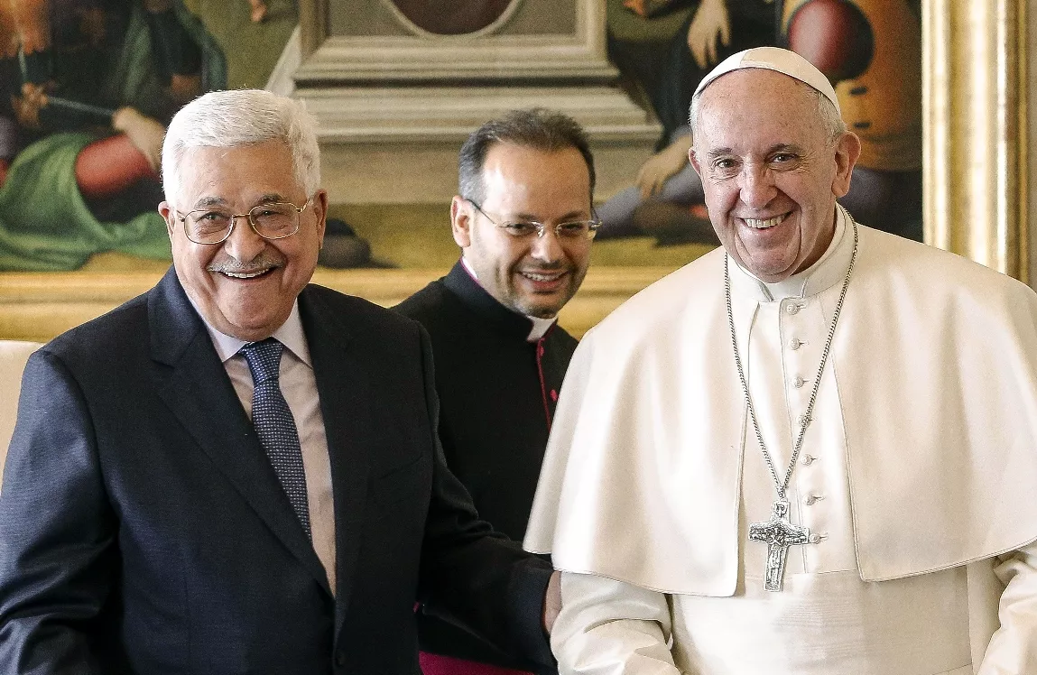 VATICAN-PALESTINIAN-RELIGION-POLITICS-DIPLOMACY