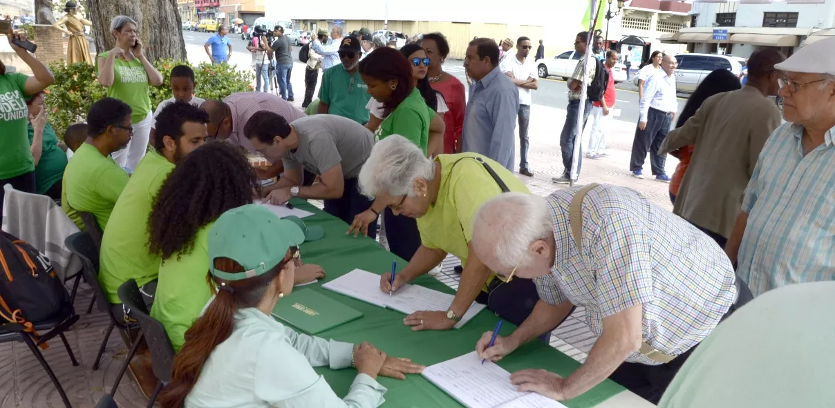 Firmas libro verde