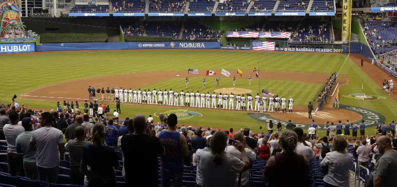 WBC Colombia United States Baseball