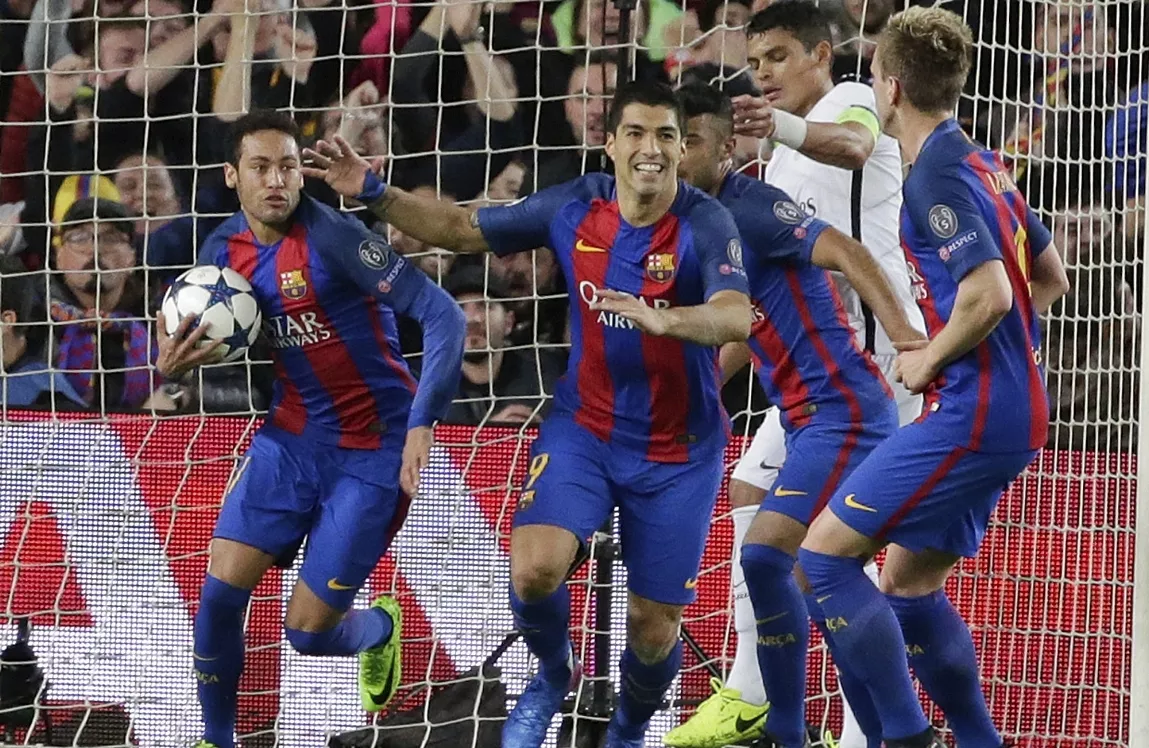 CAMPEONES BARCELONA-PSG