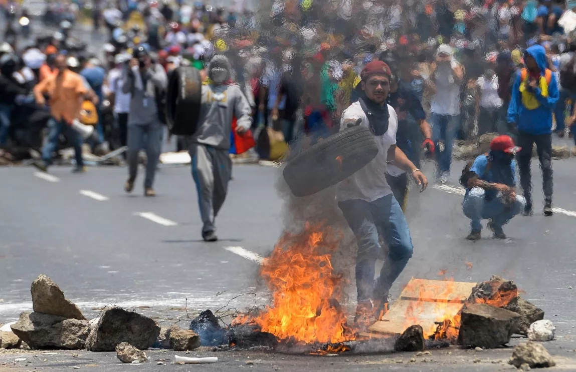 VENEZUELA-CRISIS-OPPOSITION-PROTEST