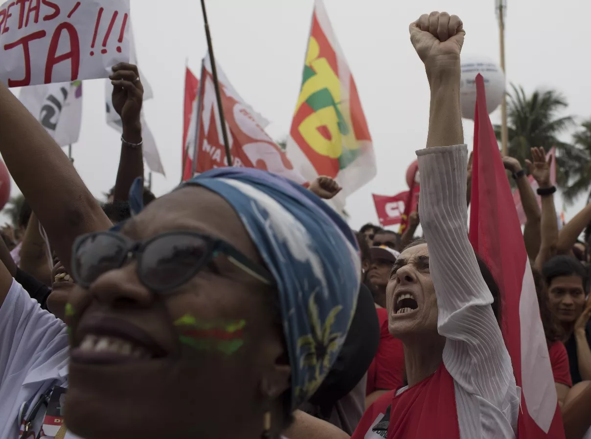 Brazil Artists Protest