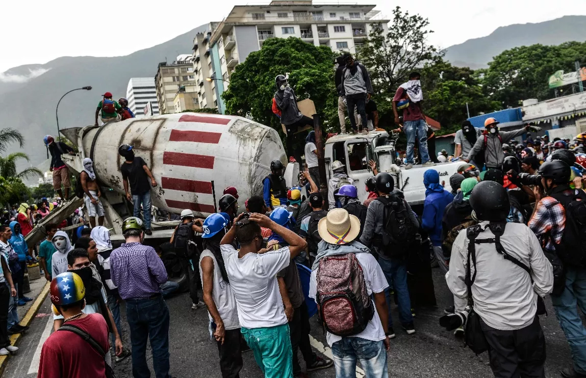 VENEZUELA-CRISIS-OPPOSITION-PROTEST