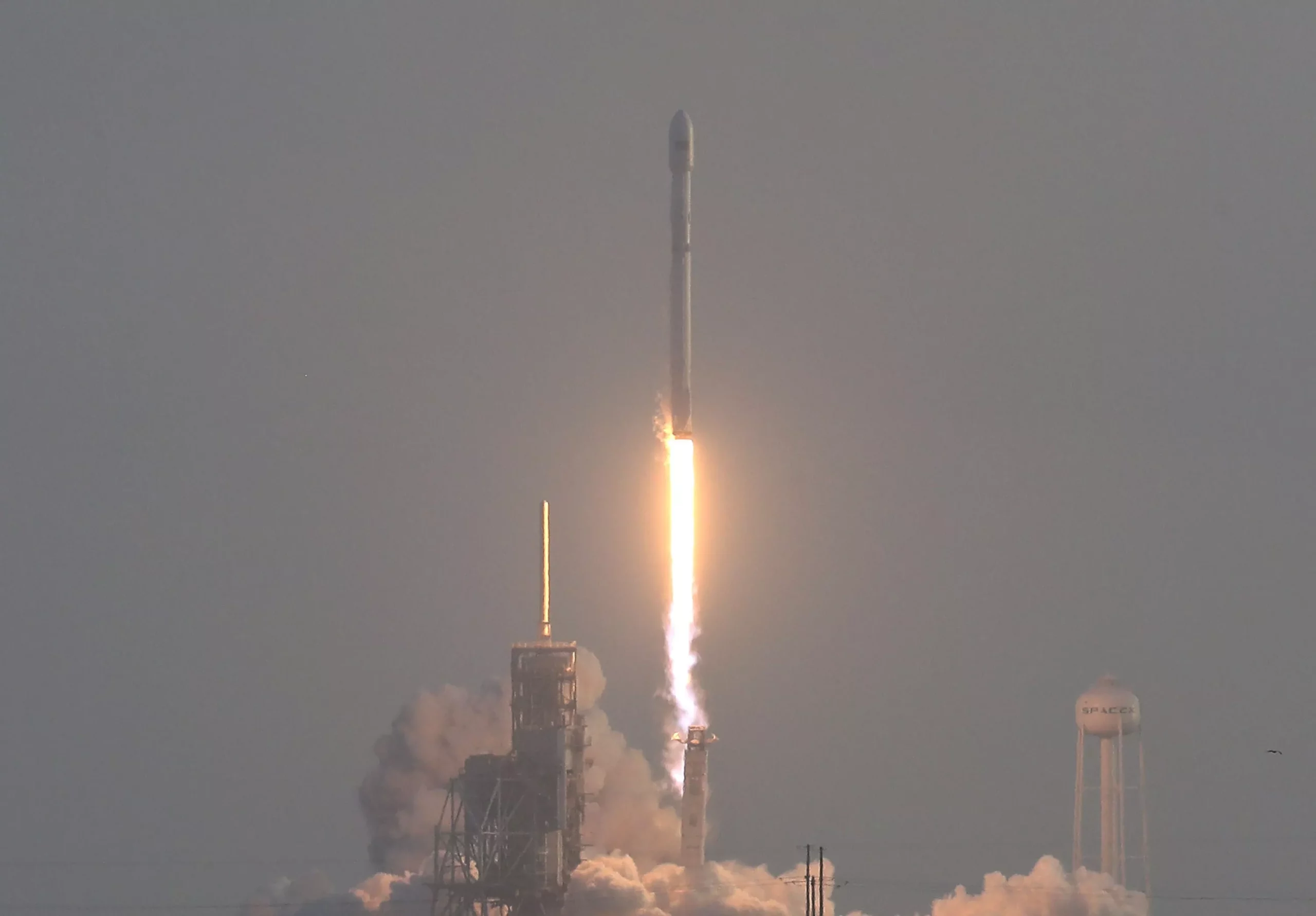 SpaceX Launches A Falcon 9 Rocket Equipped With Secretive Payload For The National Reconnaissance Office