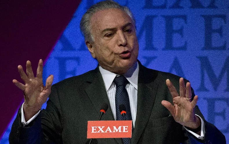 BRAZIL-ECONOMY-FORUM-TEMER