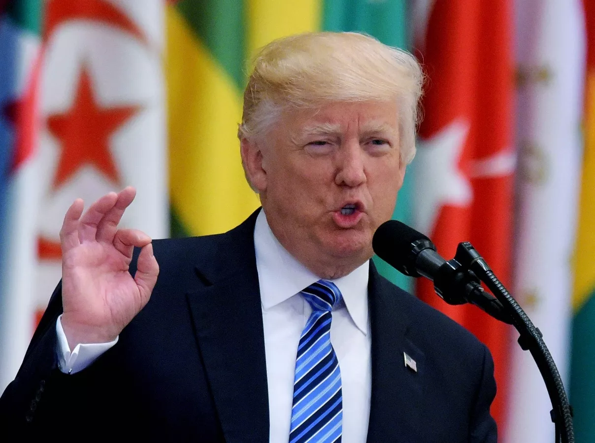 FILES-US-QATAR-SAUDI-EGYPT-UAE-BAHRAIN-TRUMP