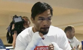 BOXING-AUS-PACQUIAO-HORN