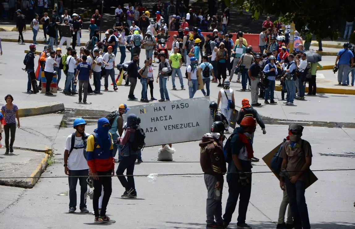 VENEZUELA-CRISIS-OPPOSITION-PROTEST