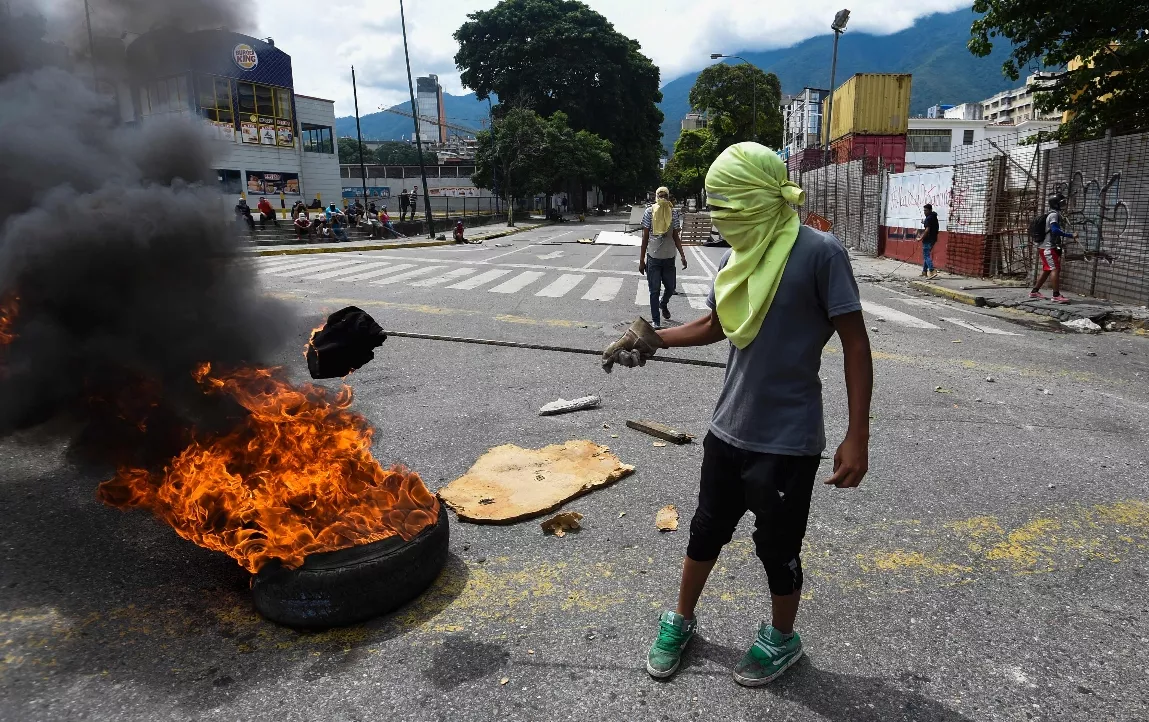 VENEZUELA-CRISIS-OPPOSITION-STRIKE