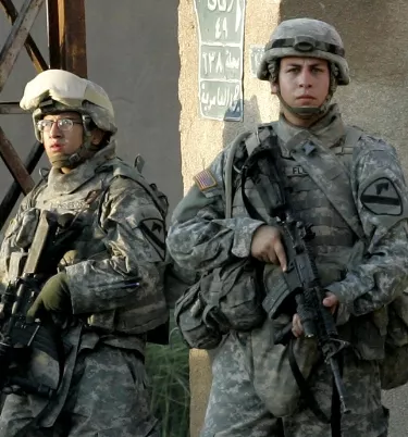 IRAQ BAGHDAD SEARCH OPERATION