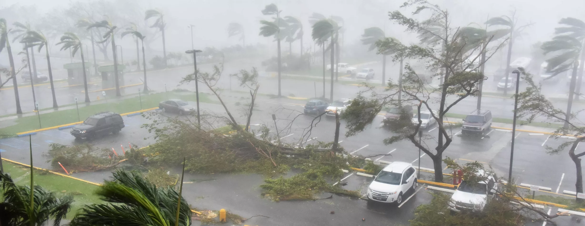 TOPSHOTS Aftermaths after hurricane Maria hit the Caribbean islands