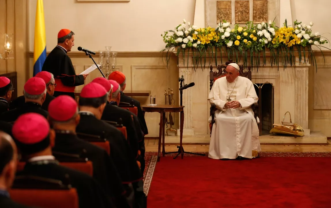 POPE-COLOMBIA-VISIT-CELAM-SALAZAR
