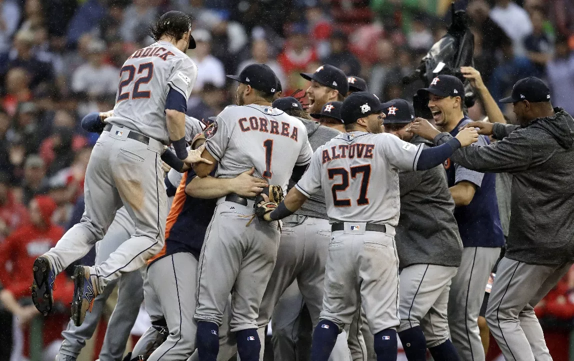ALDS Astros Red Sox Baseball