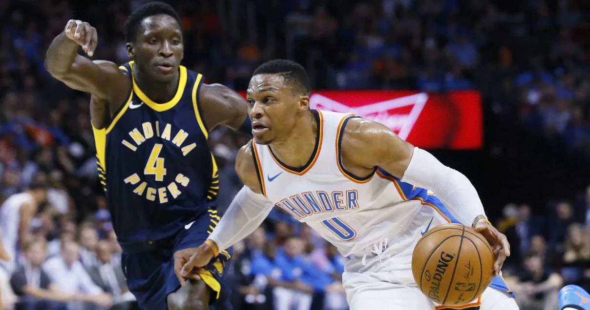 Russell Westbrook, Victor Oladipo