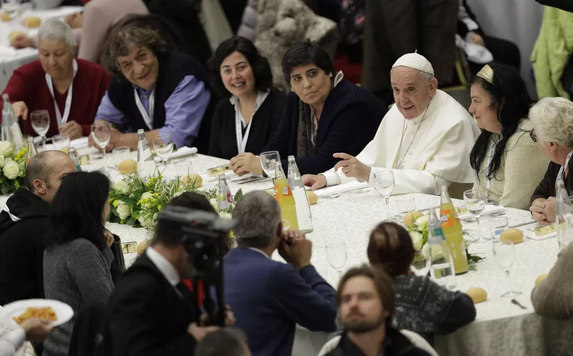 Vatican Pope Poor