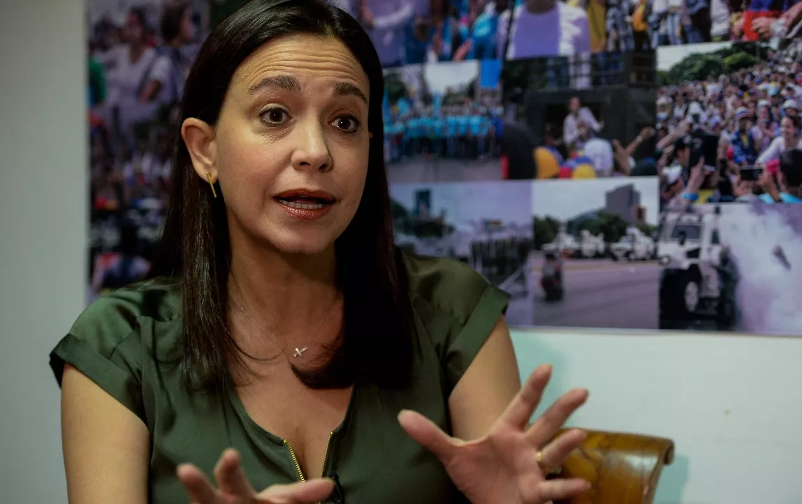 VENEZUELA-ELECTION-MUNICIPAL-OPPOSITION-MACHADO