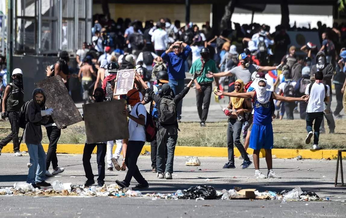 VENEZUELA-OPPOSITION-CRISIS-PEREZ-REBELS-PROTEST