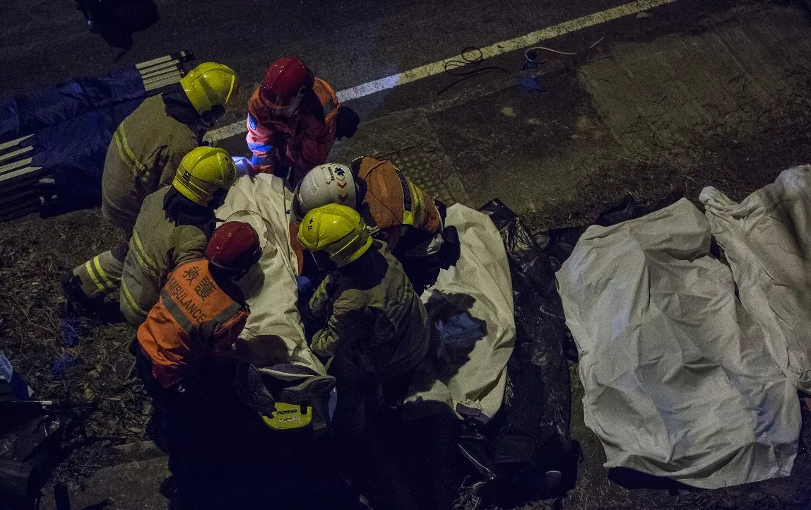 HONG KONG-TRANSPORT-ACCIDENT