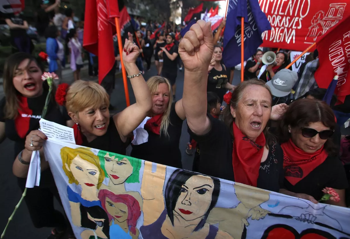 CHILE-WOMEN-DAY