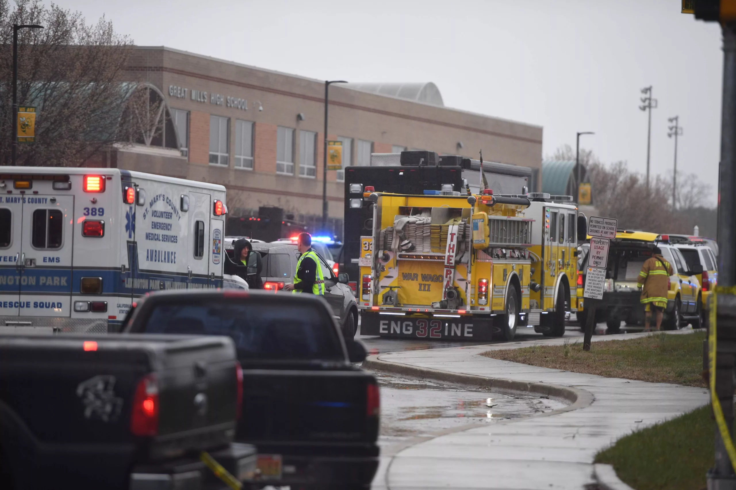 Shooting at Maryland high school