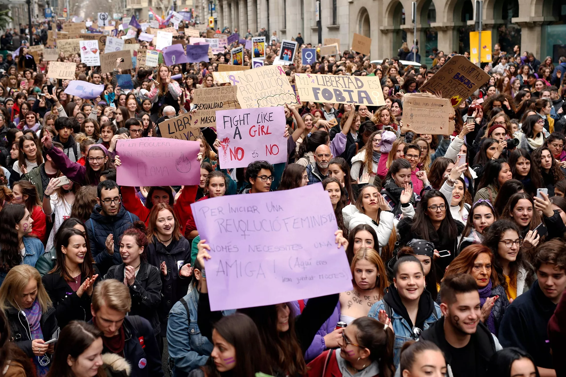 SPAIN-WOMEN-DAY