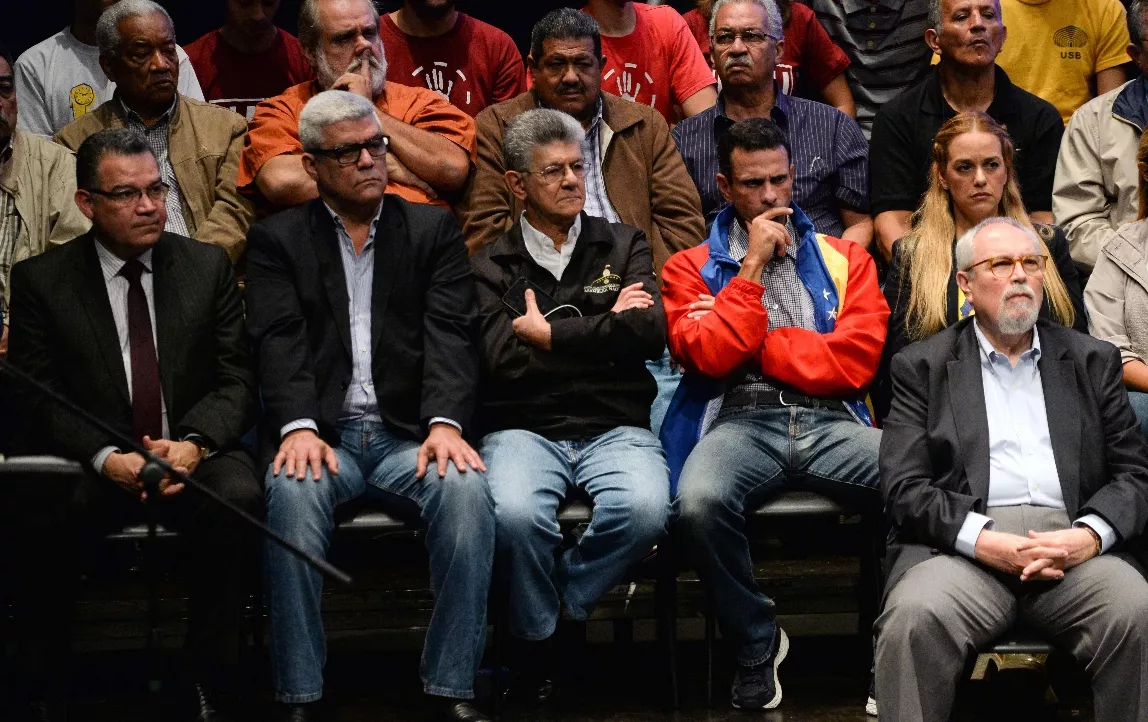 VENEZUELA-CRISIS-POLITICa-Oposición-FRENTE AMPLIO