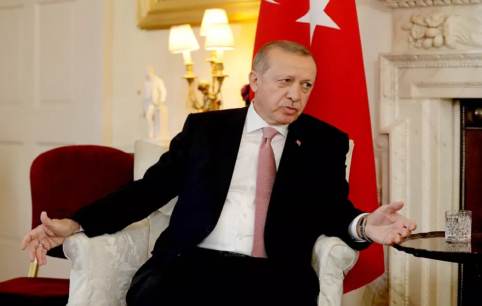 BRITAIN-TURKEY-DIPLOMACY-PROTEST