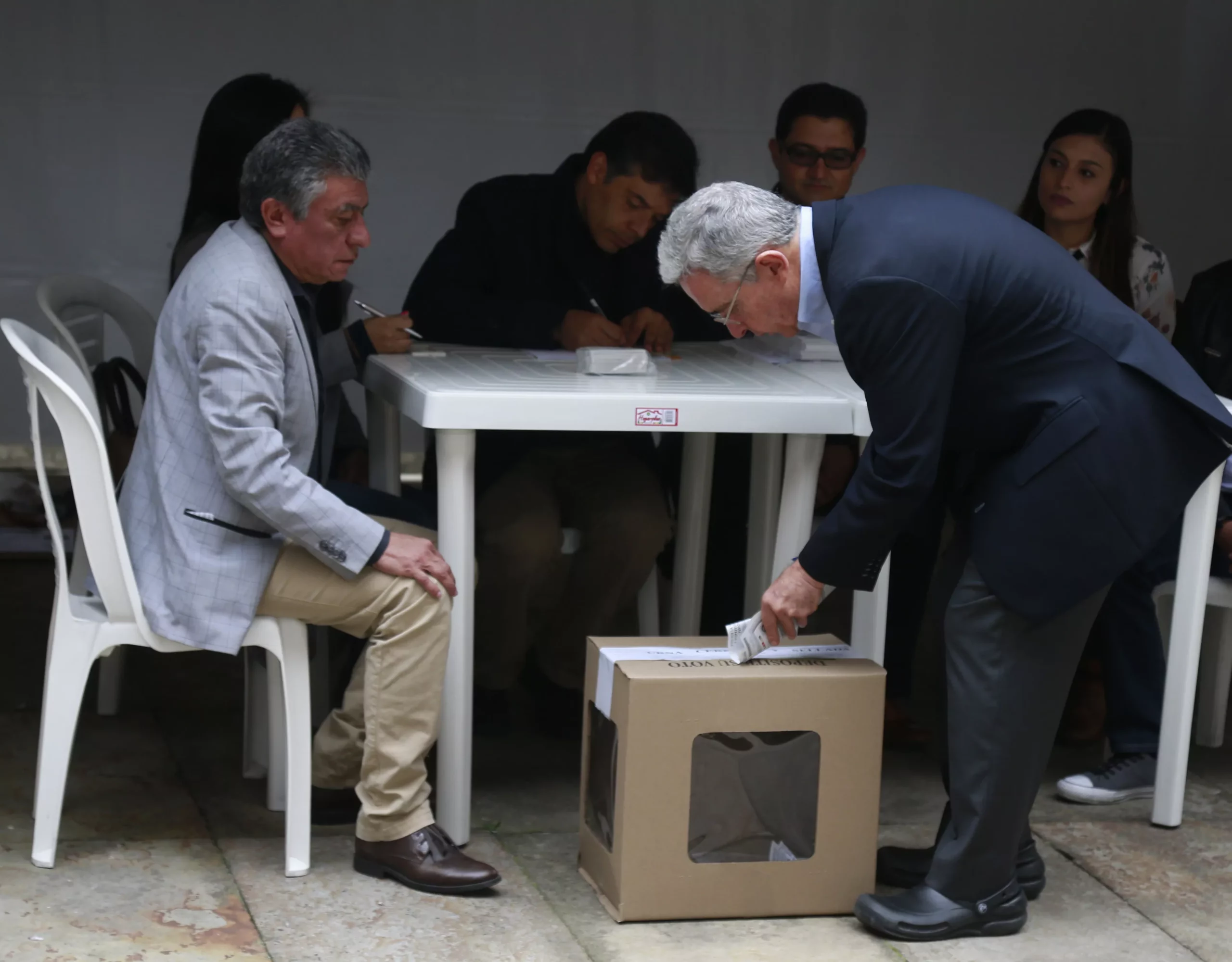 COLOMBIA-ELECTION-VOTE-URIBE