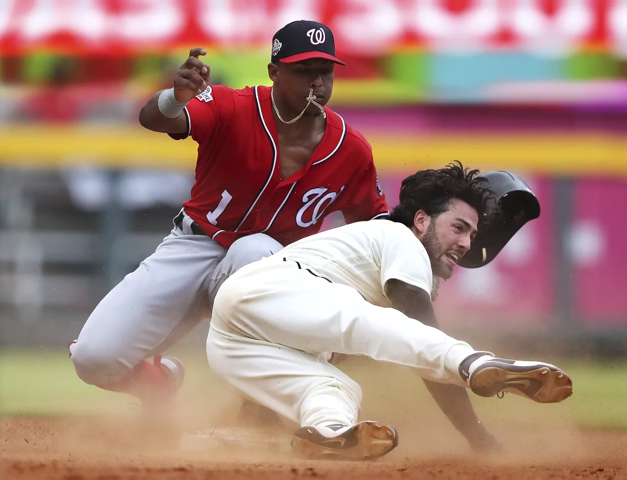 Nationals Braves Baseball