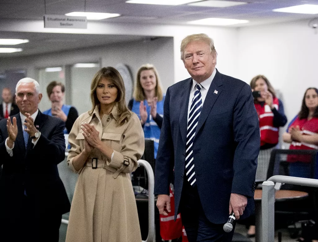 Donald Trump, Melania Trump, Mike Pence