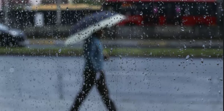 Las lluvias están asociadas a la incidencia de un sistema frontal. Fuente externa