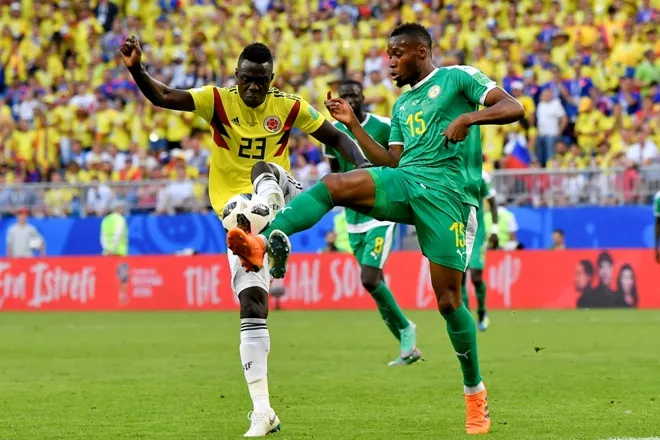 Russia Soccer WCup Senegal Colombia