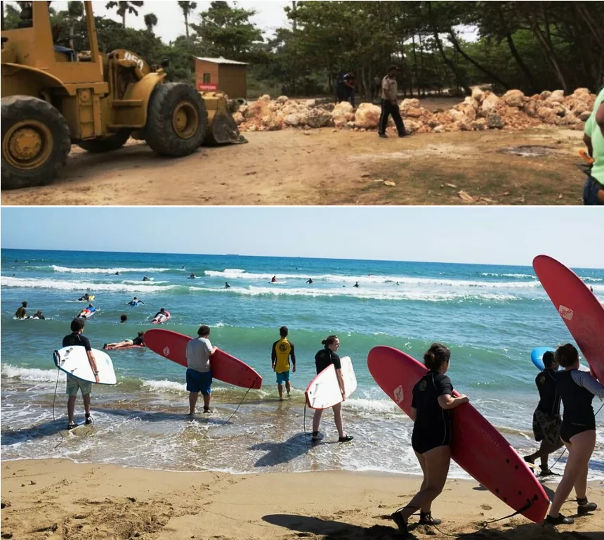 advierten-sobre-graves-danos-al-turismo-en-cabarete-con-cierre-arbitrario-de-acceso-publico-a-playa-el-encuentro