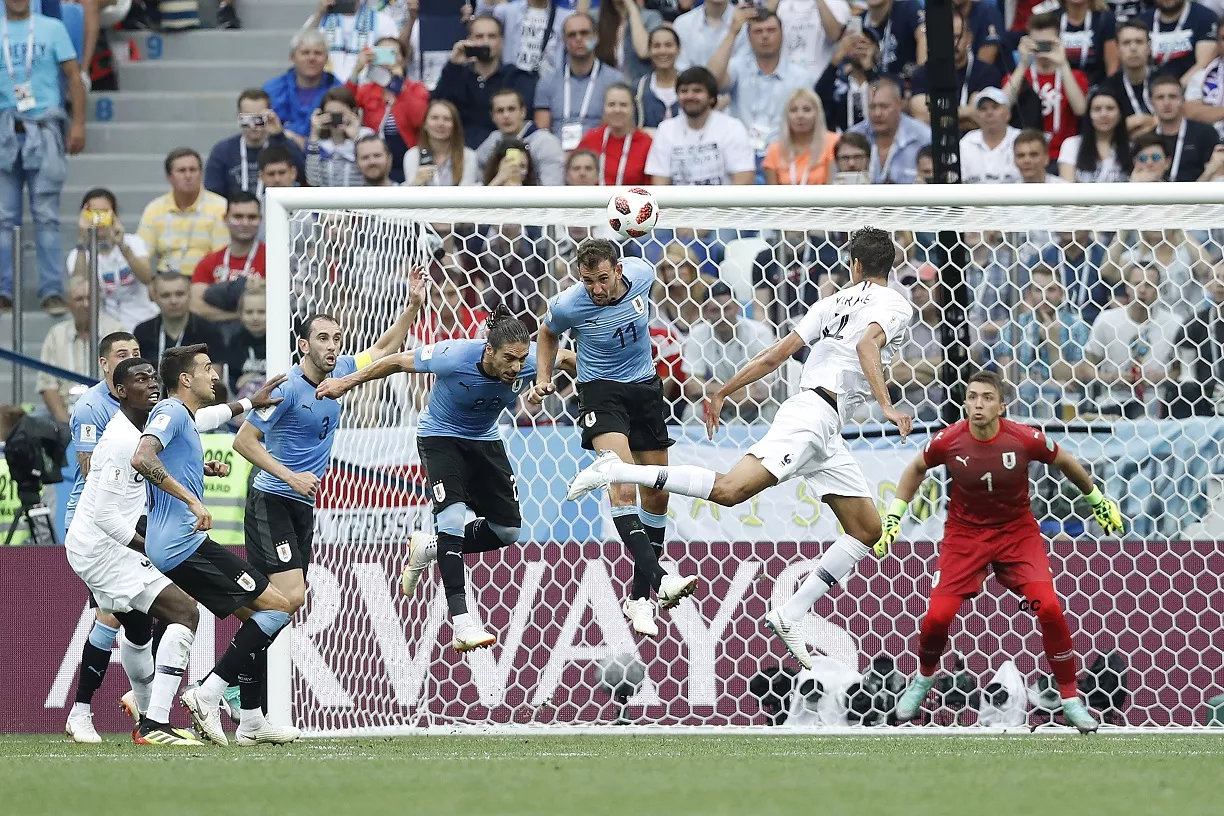 Russia Soccer WCup Uruguay France