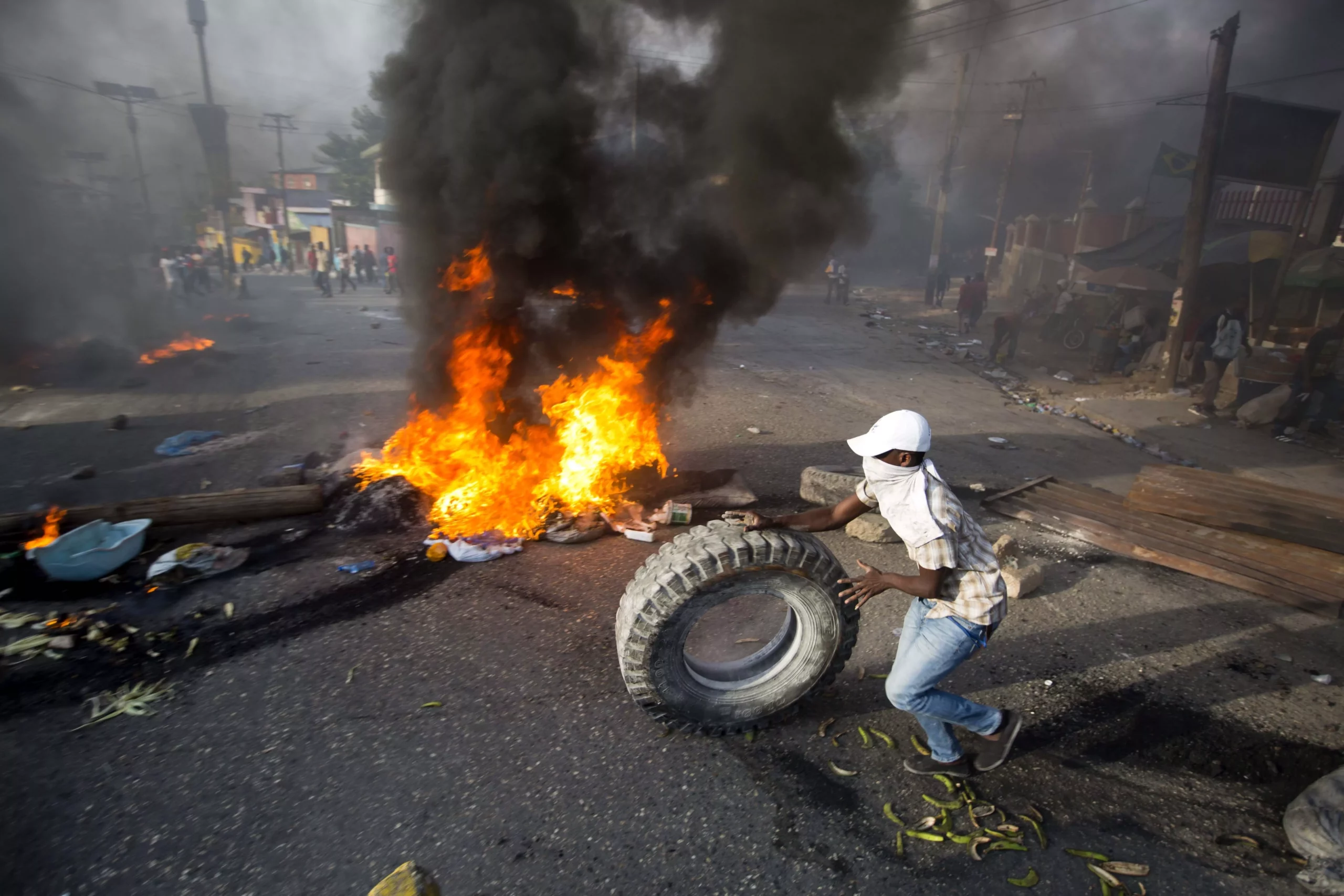 Haiti Fuel Protest