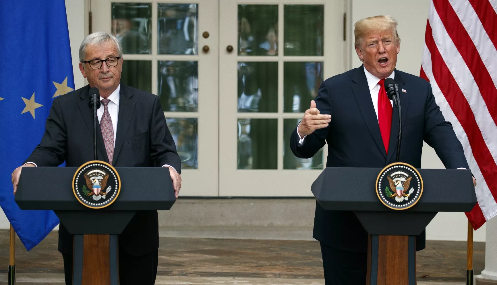 Donald Trump, Jean-Claude Juncker