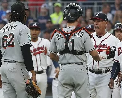 Brian Snitker, Jose Urena JT Realmuto