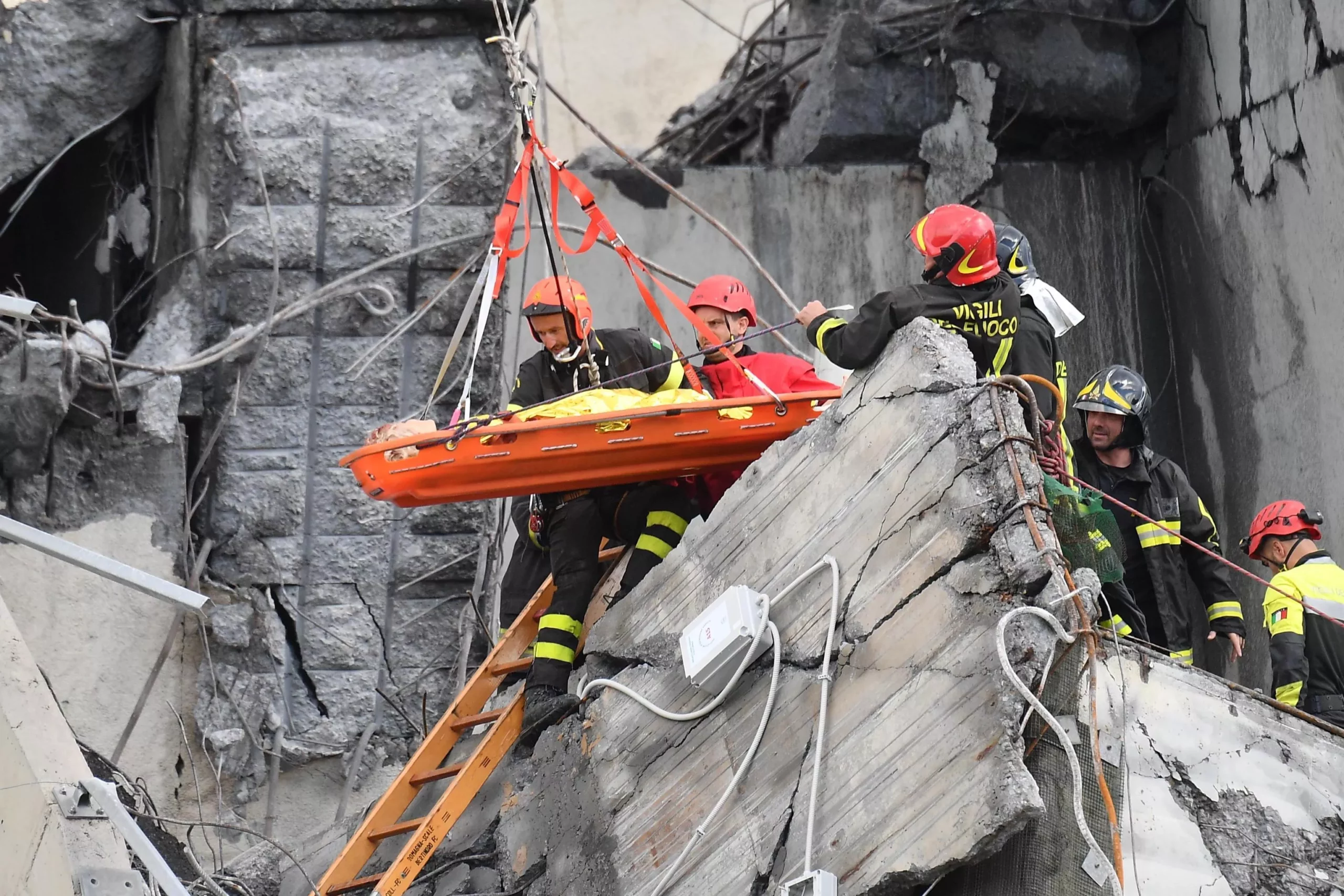 Italy Highway Collapse
