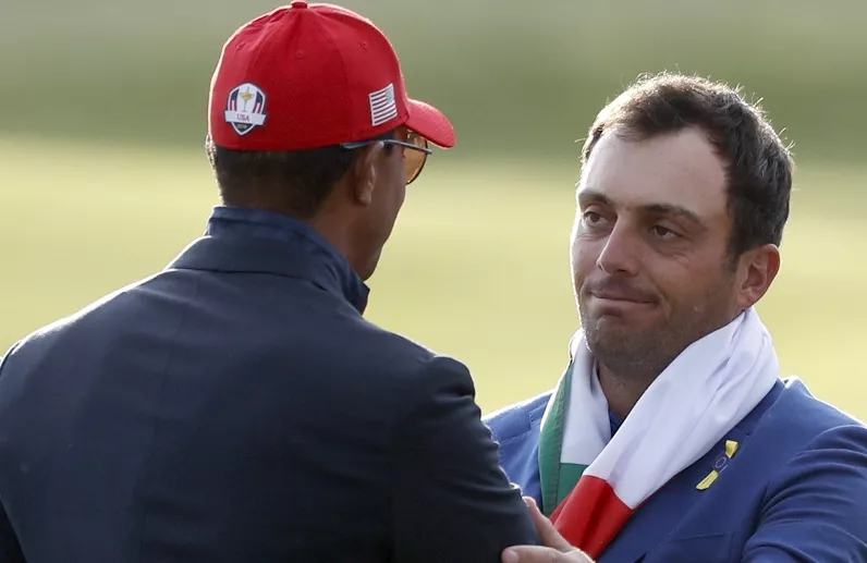 Francesco Molinari, Tiger Woods