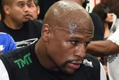 Floyd Mayweather Jr. Media Workout