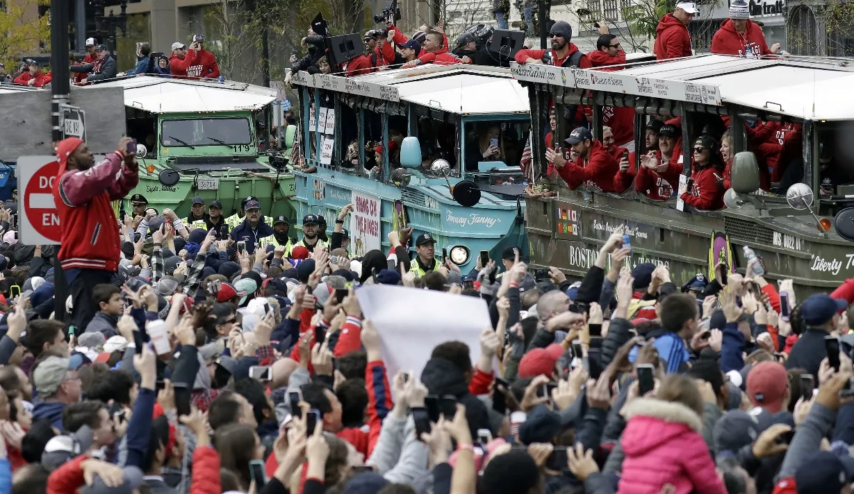 Red Sox Parade Baseball