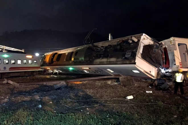 Taiwan Train Derailment