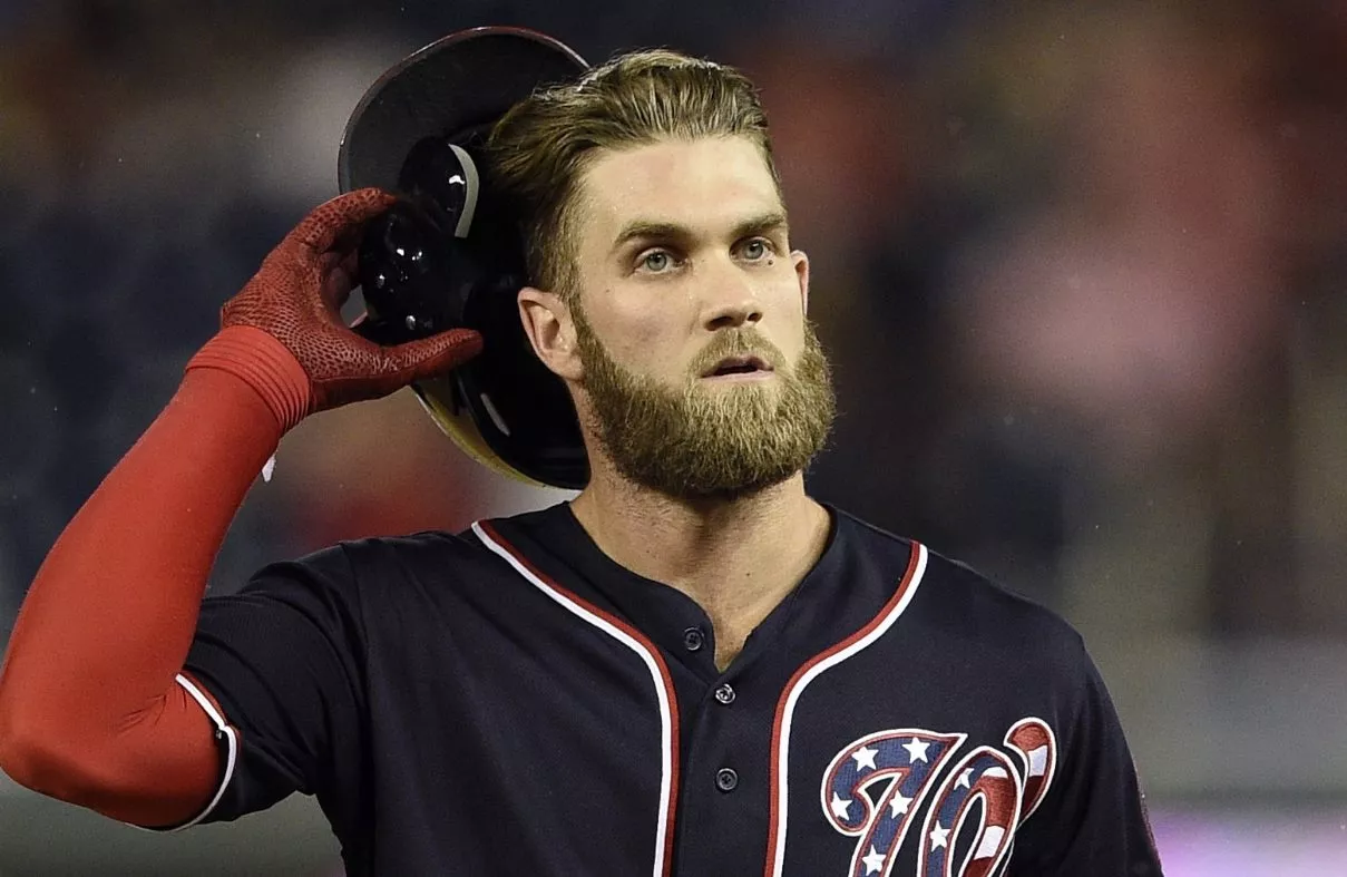Nationals Harper Baseball