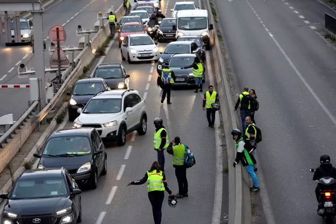 EUR-ECO FRANCIA-GAS PROTESTA