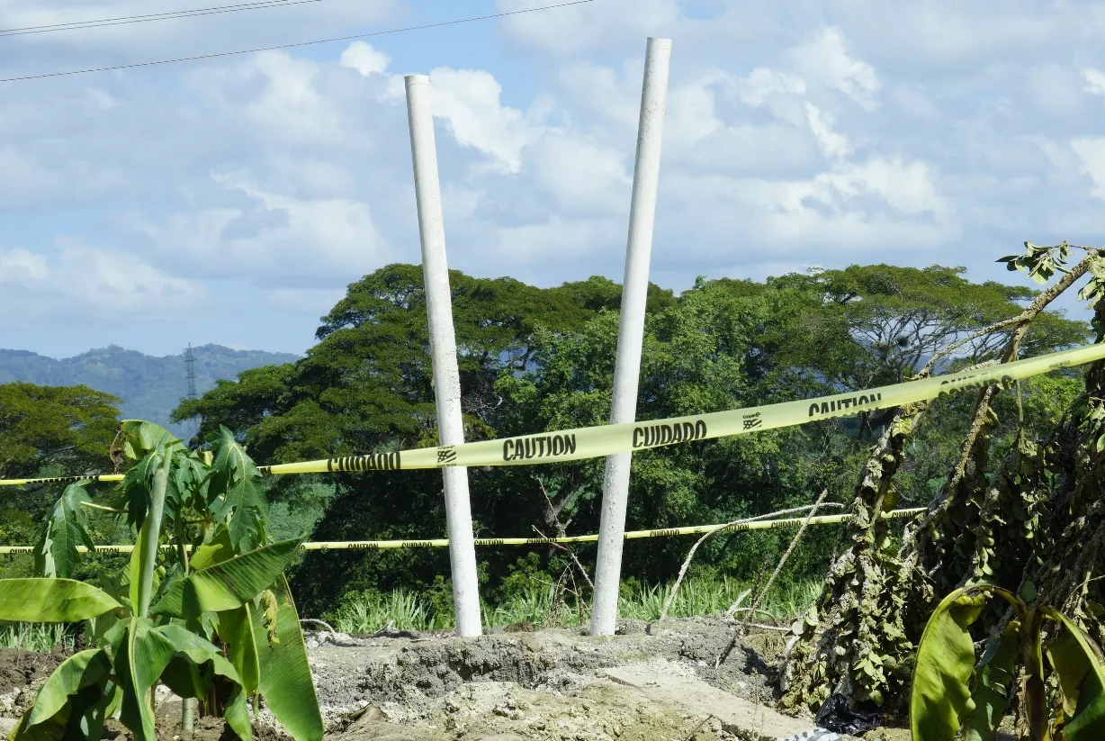 Confirman en Villa Tapia un gas inflamable. Foto: Elieser Tapia.