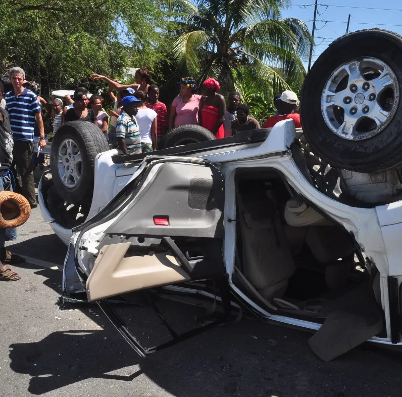 Accidente en Azua