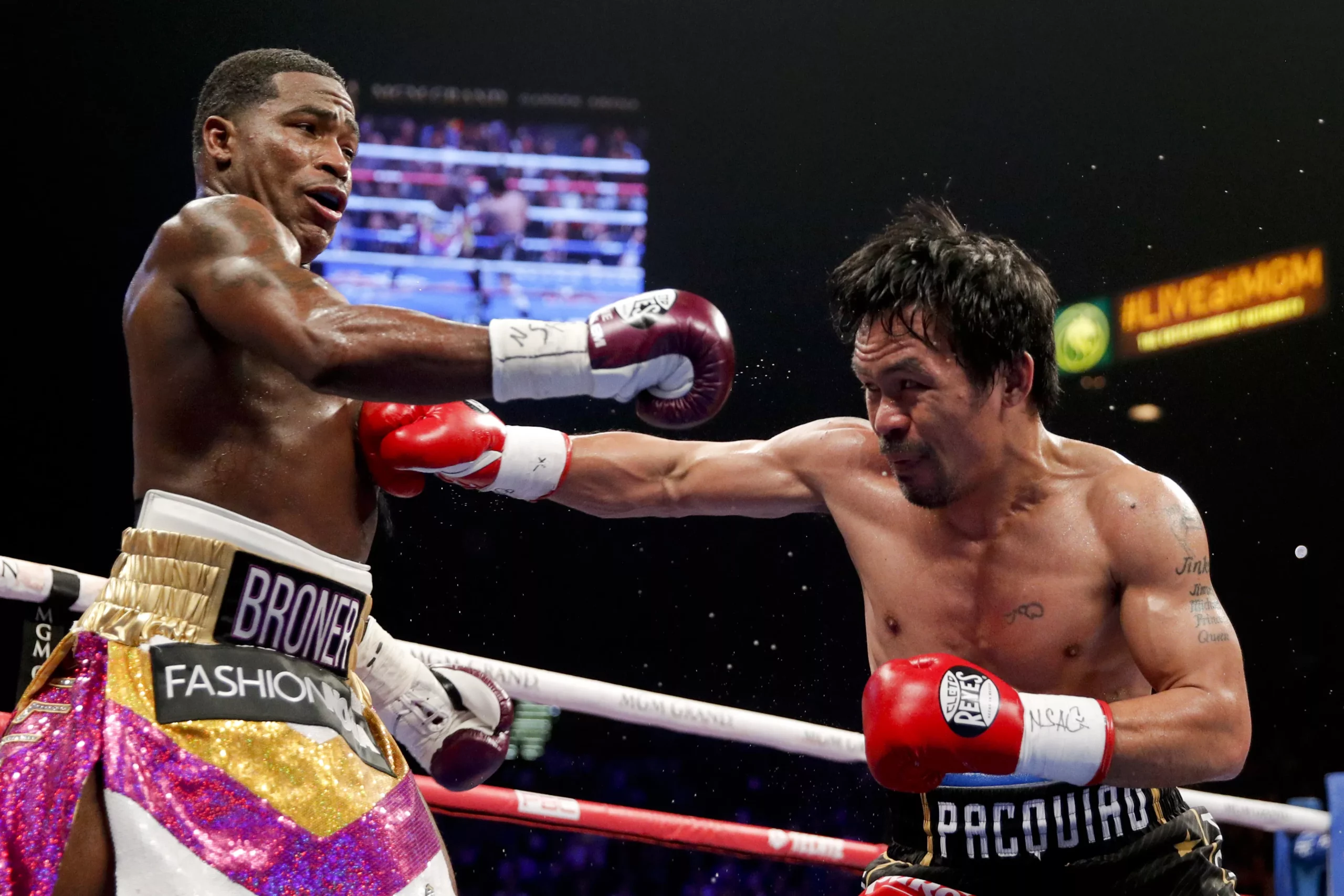 Pacquiao Broner Boxing